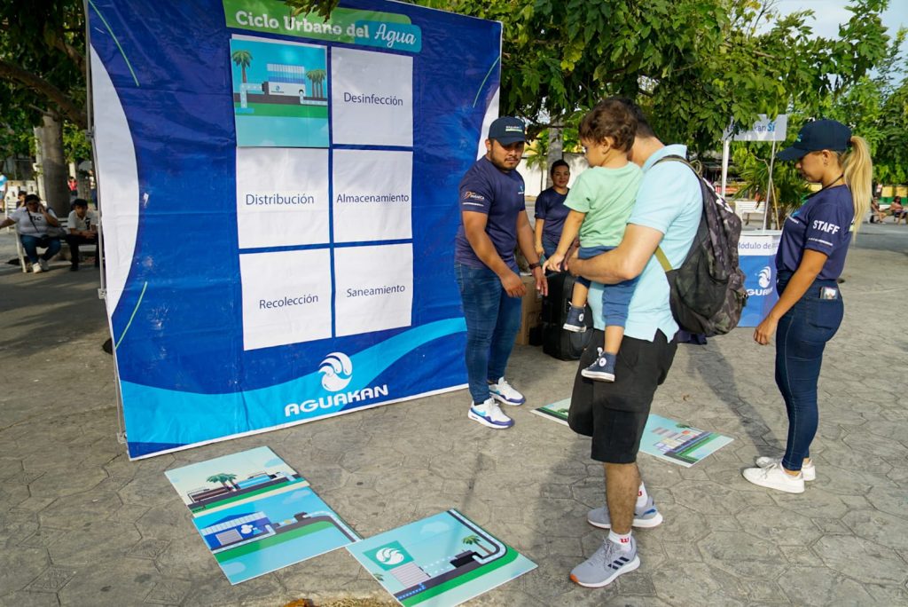 Aguakan se suma a los fetsejos del 53 Aniversario de la fundación de Cancún