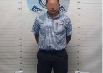 Detenido en Playa del Carmen por llevar una tarjeta de circulación falsa