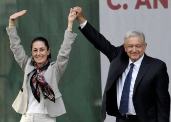 Claudia Sheinbaum y López Obrador: una pareja política dispareja que busca retener el poder en México