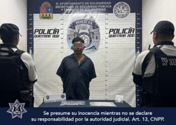 Par de individuos sorprendidos al manipular droga