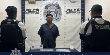 Par de individuos sorprendidos al manipular droga
