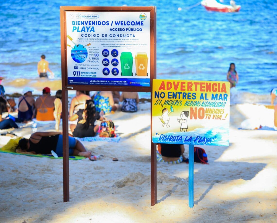 Concientiza gobierno a no arrojar basura en playas