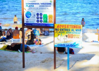Concientiza gobierno a no arrojar basura en playas