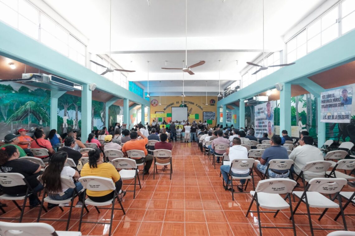 Ejidatarios de Leona Vicario denuncian amenazas y despojos a punta de pistola