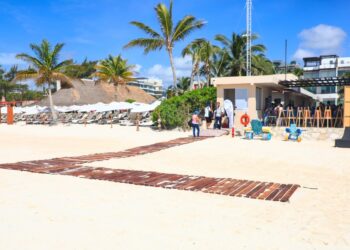 Inauguran nueva playa inclusiva “Pelícanos”