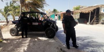 Policía estatal Intensifica recorridos de vigilancia en Mahahual