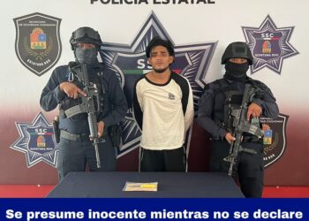 Detienen a sujeto involucrado en el robo de autopartes en Cancún