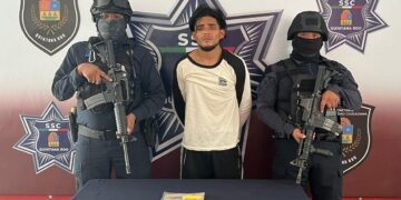 Detienen a sujeto involucrado en el robo de autopartes en Cancún