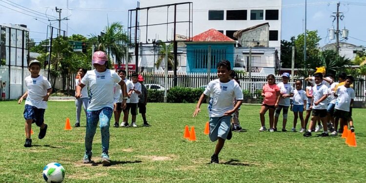 Listo DIF Solidaridad para el curso de verano “Baxal Paal 2023”