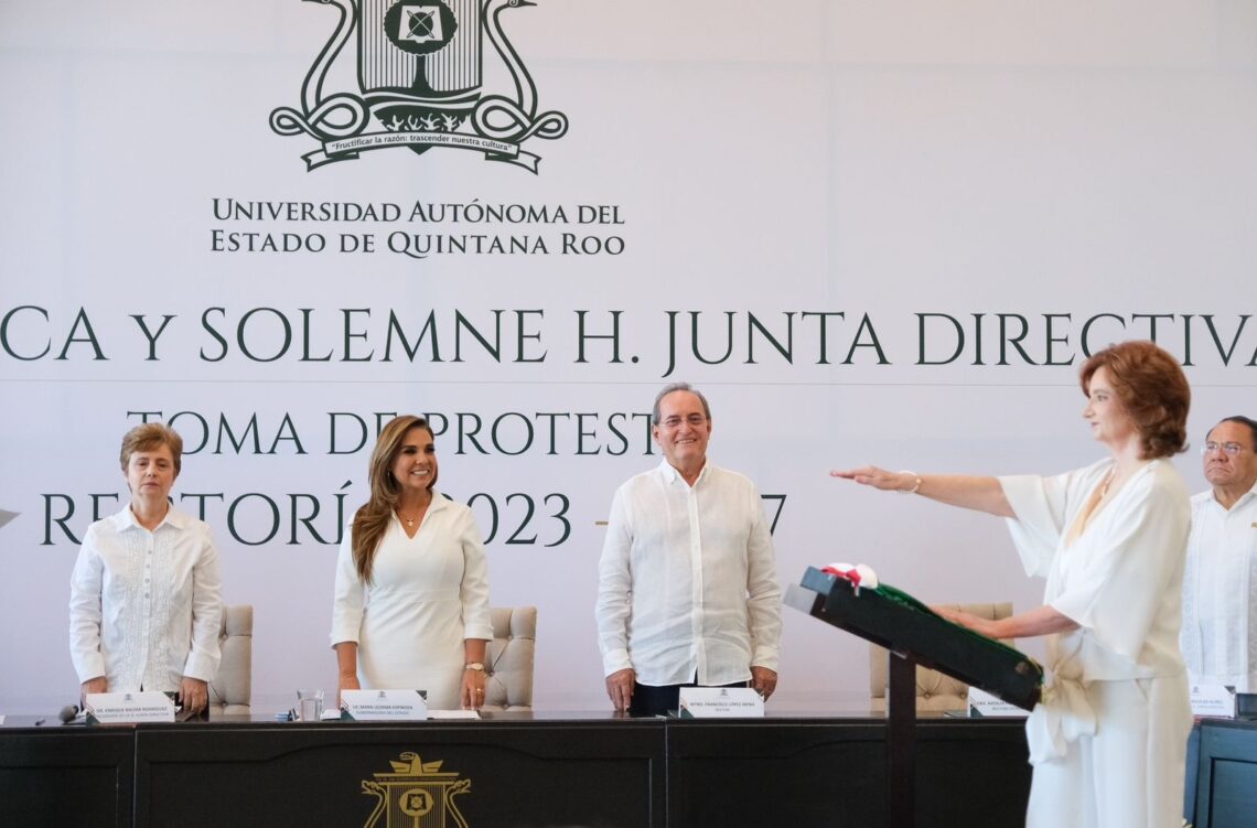 Vuelve la UQROO a sus orígenes con visión de futuro, afirma Natalia Fiorentini, su nueva rectora