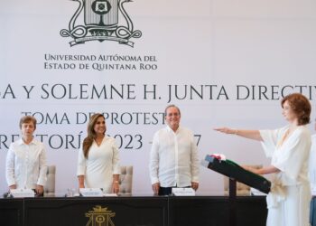 Vuelve la UQROO a sus orígenes con visión de futuro, afirma Natalia Fiorentini, su nueva rectora