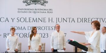 Vuelve la UQROO a sus orígenes con visión de futuro, afirma Natalia Fiorentini, su nueva rectora