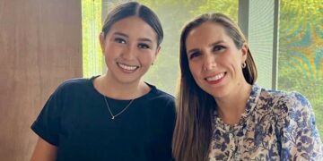 Johana Acosta y Atenea Gómez Ricalde