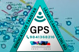 Monitorean a taxistas de Playa del Carmen vía GPS