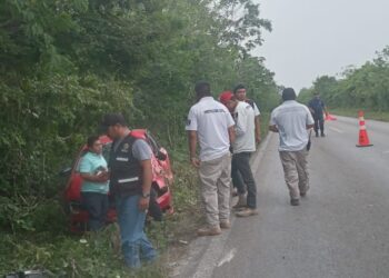 Accidente "con suerte" en Lázaro Cárdenas