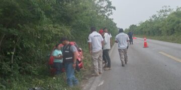 Accidente "con suerte" en Lázaro Cárdenas