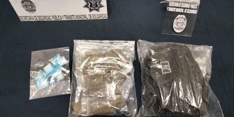 Aprehendido un individuo que manipulaba droga en colonia irregular de Playa del Carmen