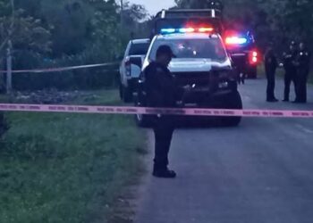 Asesinan en Bacalar de varios balazos a trabajador del Tren Maya