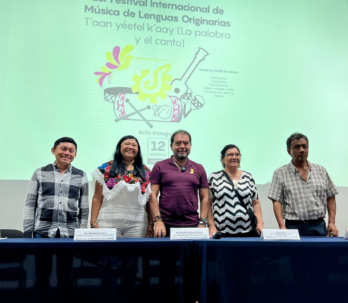 Mildred Ávila y Humberto Aldana promueven preservación y fortalecimiento del idioma maya