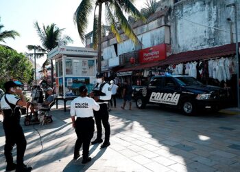 Reportan disparos en la Quinta avenida de Playa del Carmen sin lesionados