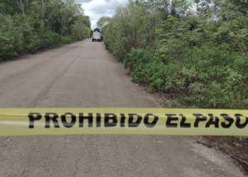Hallan cuerpo "embolsado" en Carrillo Puerto