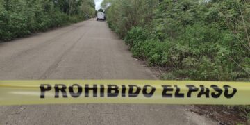 Hallan cuerpo "embolsado" en Carrillo Puerto