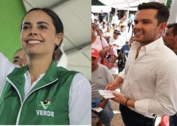 Ana Patricia Peralta y Pablo Bustamante, frente a frente por la candidatura de la 4T en Cancún
