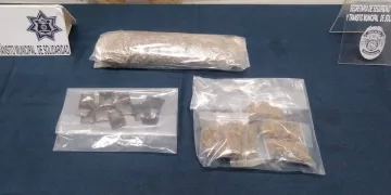 Narcomenudista es sorprendido con marihuana y cristal