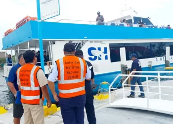 Capitán de Puertos de Yukalpetén realiza inspecciones en Holbox