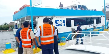 Capitán de Puertos de Yukalpetén realiza inspecciones en Holbox