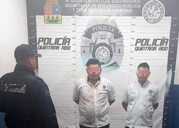 Capturan a par de individuos luego de disparar contra un domicilio