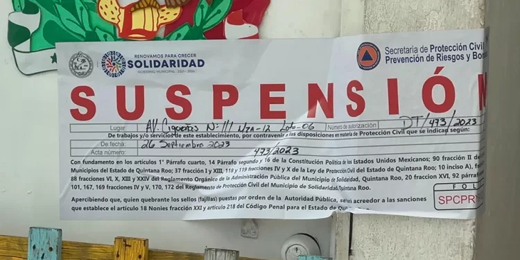 Clausuran Estancia infantil de Playa del Carmen por no contar con los permisos