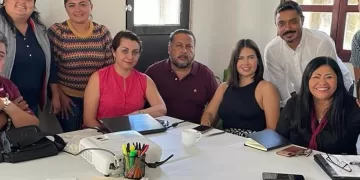 Legisladores y directivos de Morena participan en conferencia de magistrada electoral Claudia Carrillo Gasca