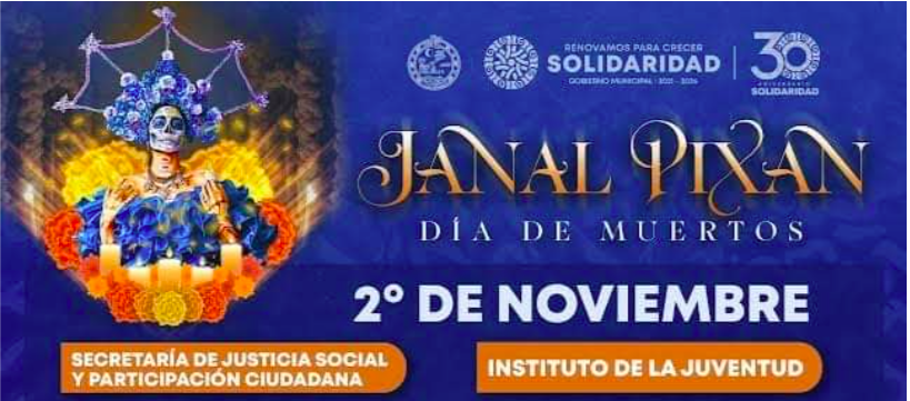 Invitan a celebrar Janal Pixán en Solidaridad