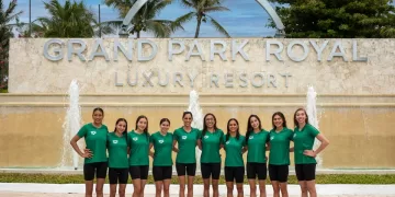 Selección mexicana de Natación artística se entrena en Cancún rumbo a Panamericanos