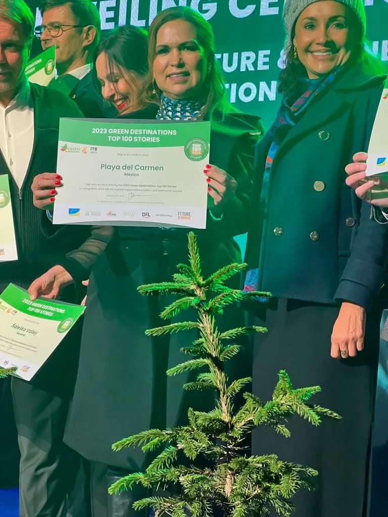 Playa del Carmen premiada a nivel mundial como destino sustentable