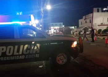 Sorprenden con filtros policiacos en diferentes puntos de Kantunilkin