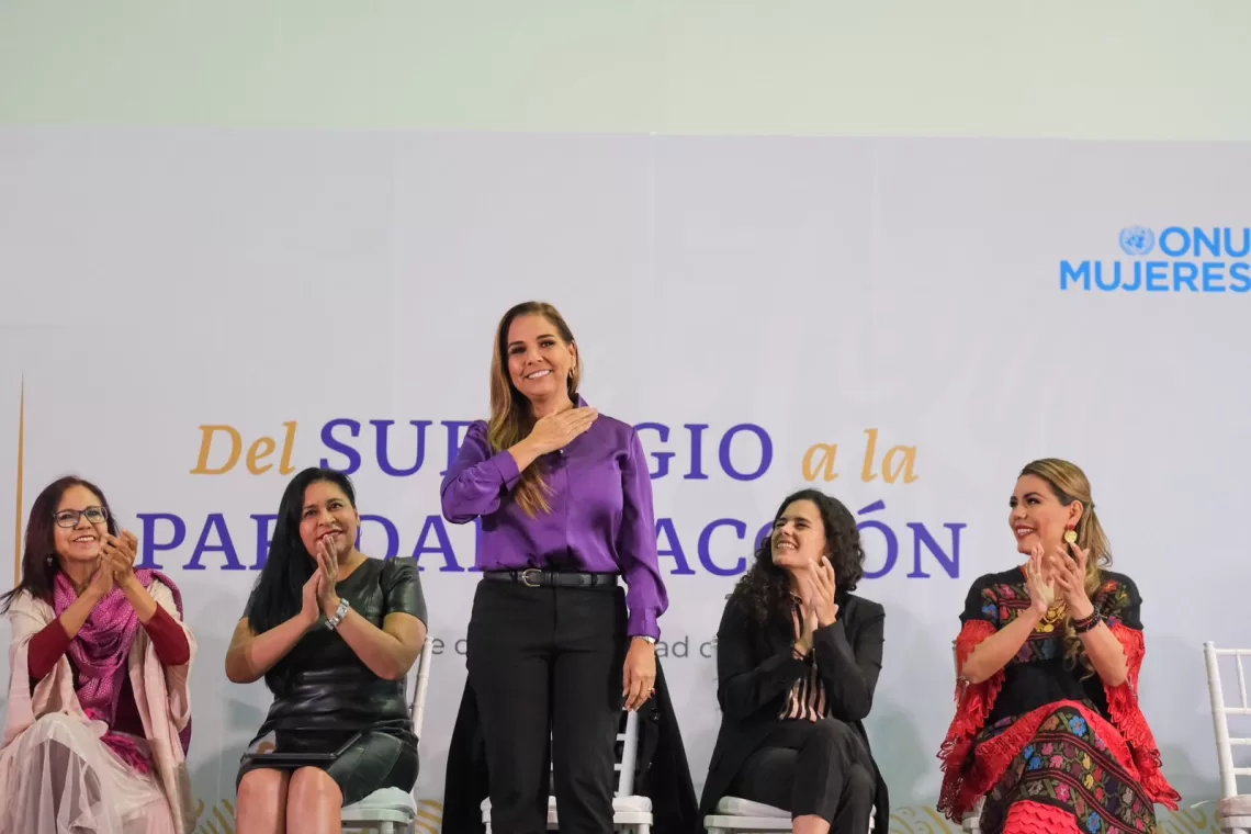 Mara Lezama destaca el actual papel prioritario de la mujer en toma de decisiones