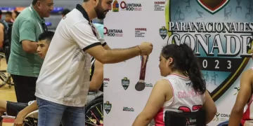Concluyen de manera exitosa baloncesto sobre silla de ruedas y futbol para ciegos en los Paranacionales CONADE 2023