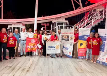 Conmemoran rotarios de Cancún el Día Mundial contra la Polio