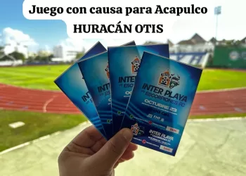 Convoca el Inter Playa del Carmen a donar víveres para los damnificados por el huracán Otis