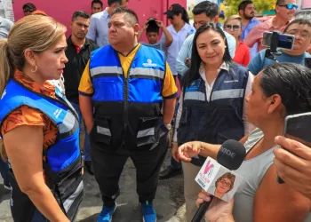 Trabaja gobierno en el desazolve de pozos