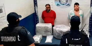 Unidad canina detecta 36 paquetes grandes con narcóticos