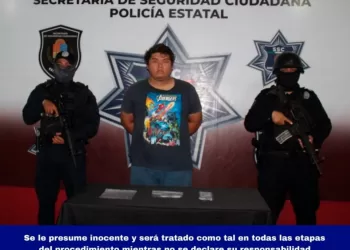 Sorprendido al manipular drogas