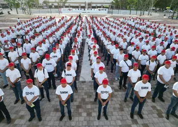 Ceremonia de Sorteo del Servicio Militar Nacional clase 2005 y remisos