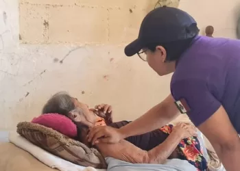 Abuelitos en el abandono en Cancún 