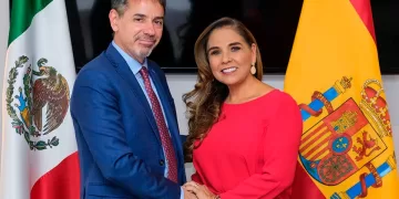 Se reúnen Mara Lezama y el embajador de España en pos de impulsar más inversión a Quintana Roo