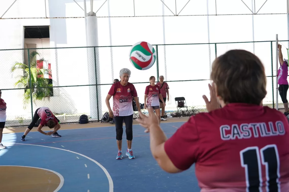 Promueven la actividad deportiva y destreza entre los adultos mayores de Quintana Roo