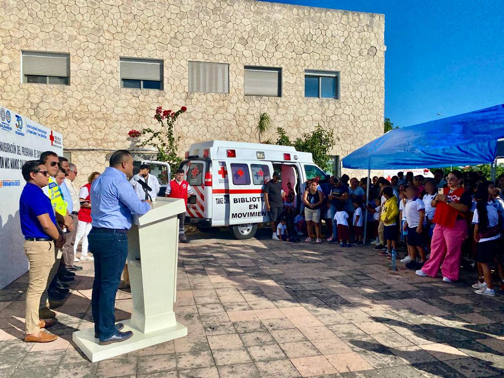 Inauguran programa “Con mis manos salvo vidas”