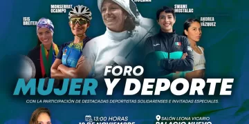 Mujeres destacadas del deporte solidarense compartirán experiencias en el marco del Congreso Anual Ordinario de la FEMECRODE en Playa del Carmen.